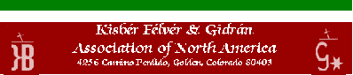 The Kisber Felver and Gidran Association of North America